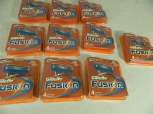 40 New Gillette Fusion Cartridges