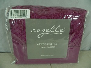 New 4 Piece Queen Sheet Set