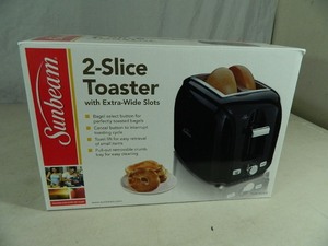 New Sunbeam Extra Wide Slot Toaster