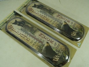 2 New Nostalgic Tin Thermometers