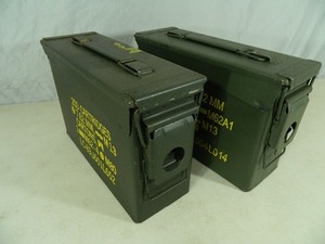 Pair of 30 Cal. US Military Ammo Cans