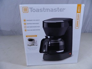 New Toastmaster 5 Cup Coffee Maker