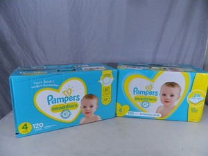 240 New Pamper Swaddlers Diapers