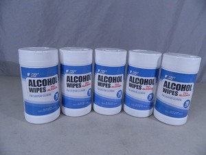 5 New Containers of Everyday Cleaning Wipes