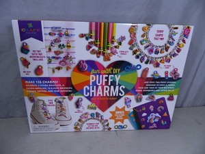 New 423 Pc Puffy Charms Craft Set