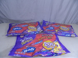 3 New Bags of Wonka Mix Candy