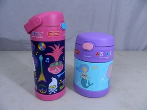 2 New Kids Thermos Brand Tumblers  Food Containers
