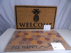 2 New Outdoor Welcome Mats
