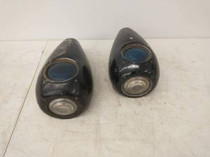 lot 14 image: Two Bullet Shaped Train Lights