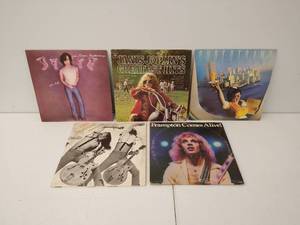 lot 78 image: Five Misc. Rock Records