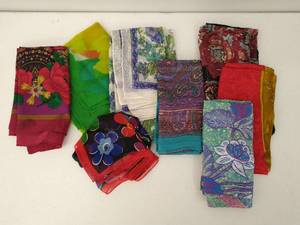 lot 113 image: Collection of Scarves