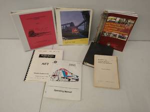 lot 55 image: Train Manuals & Engineer Instructions