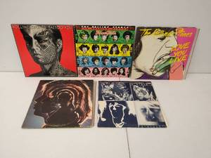 lot 61 image: Five Rolling Stones Records