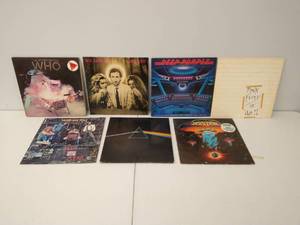 lot 65 image: Seven Misc. Rock Records