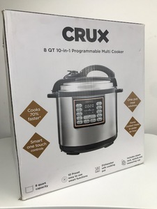 CRUX 8 QT 10-n-1 Multi Cooker