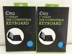 NEW 7 Tablet Keyboards (Lot of 2)