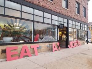 Red Sign Letters