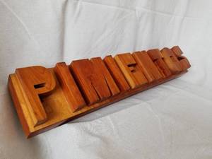 Vintage Pimientos Sign