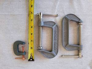 Vintage Woodworking Clamp Lot