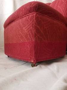 Pair of Vintage Kroehler Slipper Chairs