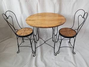 Antique Bistro Set