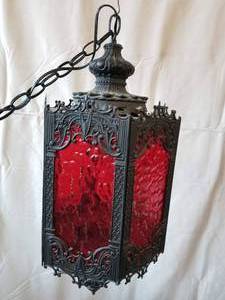 Vintage Gothic Swag Lamp