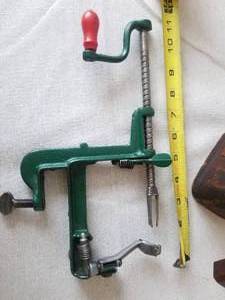 Antique Nutcracker and Vintage Apple Peeler