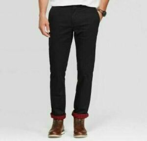 12 New Pair of Mens Flannel Lined Chino Pants