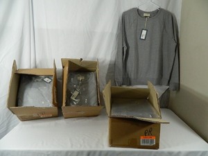 18 New Womens Gray Crewneck Sweatshirts