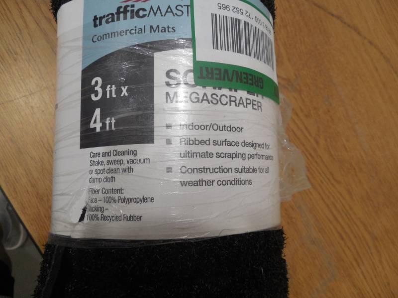 3 X 4 TRAFFIC MASTER ENTRANCE MAT.