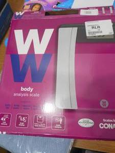 Weight Watchers Glass Body Analysis Scale