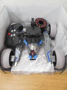CIS 4-Wheel Attacknid Robot with Nerf Darts Shooter - Black