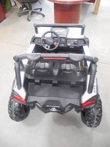 Blazin Wheels Wild Cross UTV 12V 2-Seater Ride-On - White
