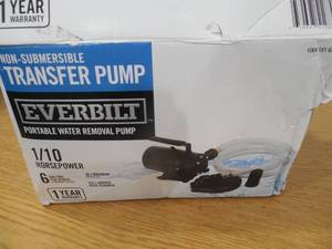 110 HP Non-Submersible Self-Priming Transfer Pump