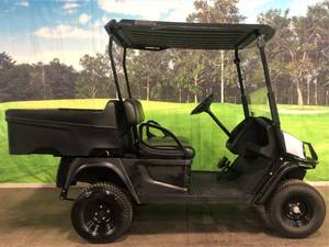 2018 Silver Cushman Hauler with Cargo Dump Bed