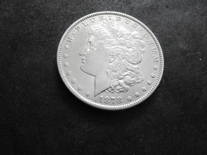 1878 Morgan Silver Dollar Reverse 1879