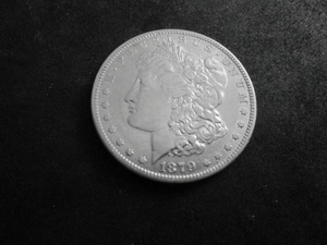1879 O Morgan Silver Dollar