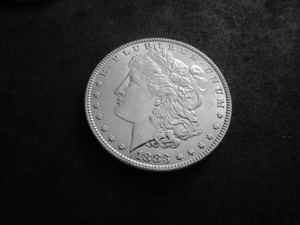 1883 Morgan Silver Dollar