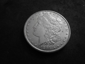 1891 Morgan Silver Dollar