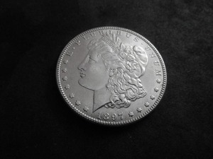 1897 Morgan Silver Dollar