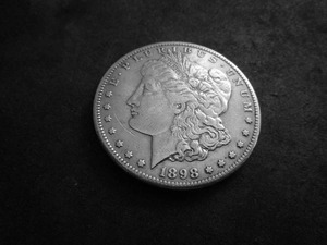1898 S Morgan Silver Dollar