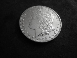 1904 O Morgan Silver Dollar