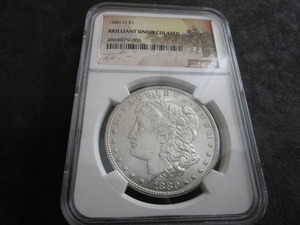 1880 O Morgan Silver Dollar