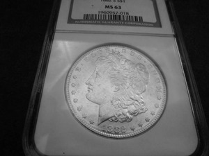 1882 S Morgan Silver Dollar