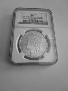 1887  Morgan Silver Dollar