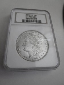1902 O Morgan Silver Dollar