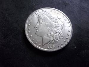 1888 O Morgan Silver Dollar