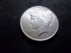 1922  Silver Peace Dollar