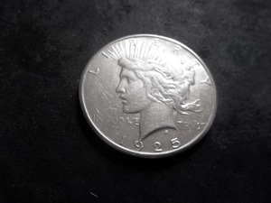 1925 S Peace Silver Dollar