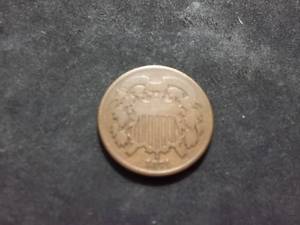 1871 2-Cent Piece